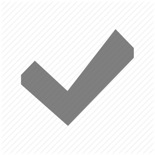 Checkmark, Inactive, Off, Toggle Icon