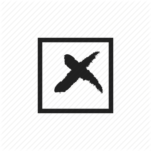 Check, Cross, Election, Mark, Tick, Voting Icon