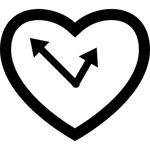 Heart Wall Clock Icons Free Download