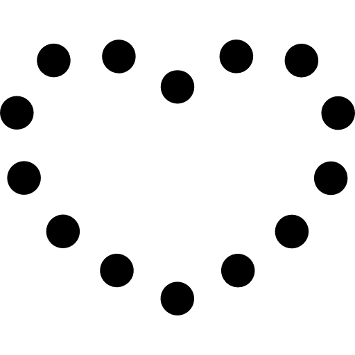 Heart Of Dots Icons Free Download