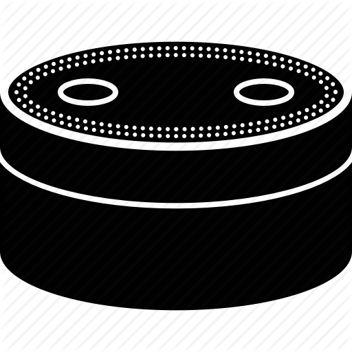 Alexa, Amazon, Dot, Echo, Smart, Speaker Icon