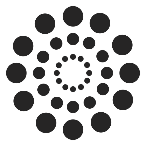 Dotted Circles Pattern