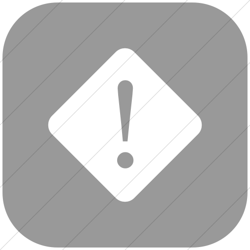 Flat Rounded Square White On Light Gray Raphael