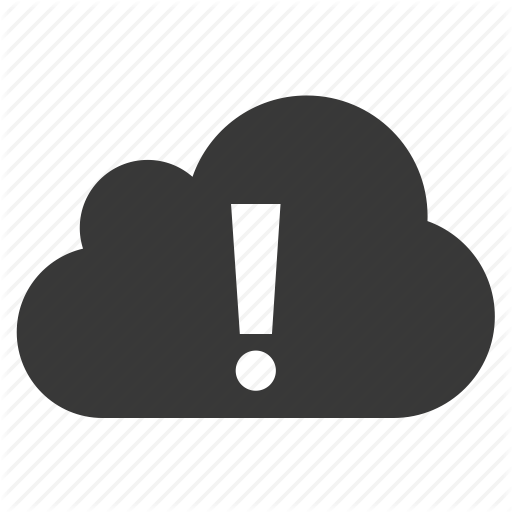 Alert, Cloud, Exclamation Mark, Warning Icon