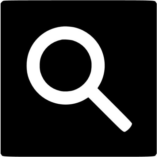 Black Google Web Search Icon