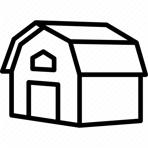 Agriculture, Barn, Farm, House Icon