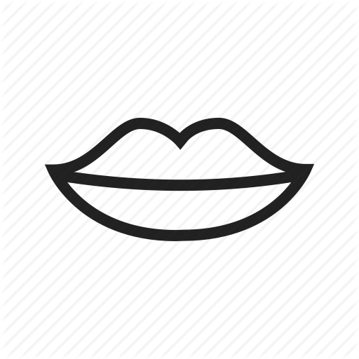 Beauty, Body, Kiss, Lips, Lipstick, Makeup, Red Icon