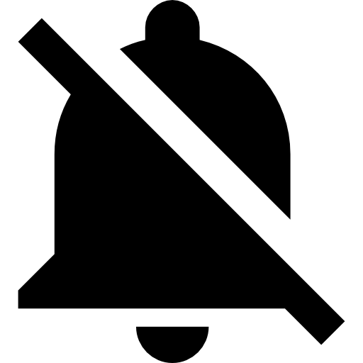 Turn Notifications Off Button Icons Free Download