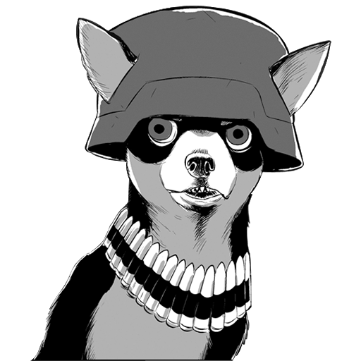 Army Chihuahua Icon Axe Cop Iconset Michael Beach