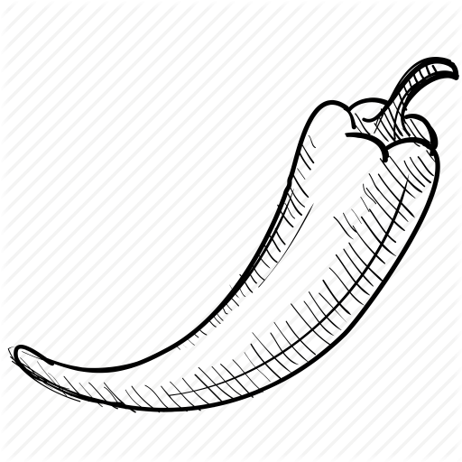 Chili, Food, Hot, Pepper, Red, Spicy, Vegetable Icon