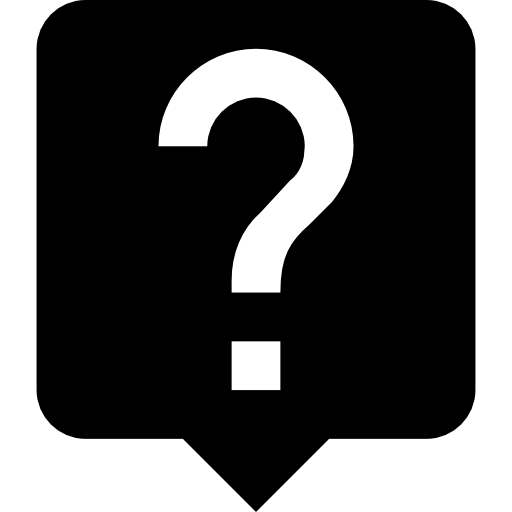 Help Button Speech Bubble With Question Mark Icons Free Download