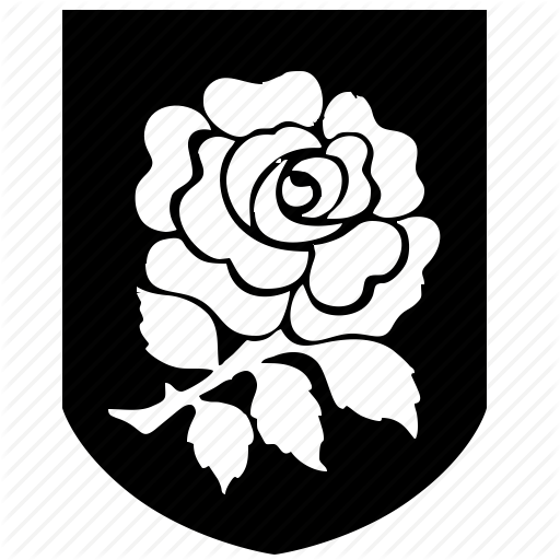 Emblem, England, National, Red, Rose, Royal, Shield Icon