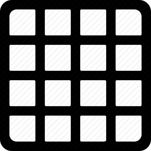 Belgian, Breakfast, Food, Square, Wafer, Waffle Icon