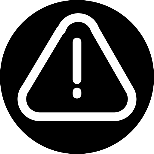 Alarm Sign Of An Exclamation Symbol In A Triangle Icons Free