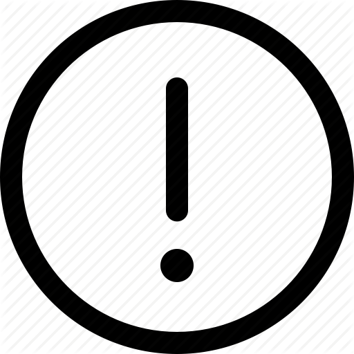 Alert, Attention, Caution, Exclamation, Important, Notification