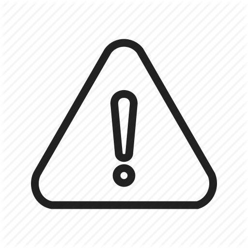 Alert, Danger, Exclamation, Red, Sign, Warning Icon