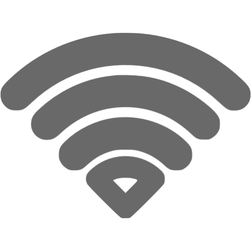 Dim Gray Wifi Icon