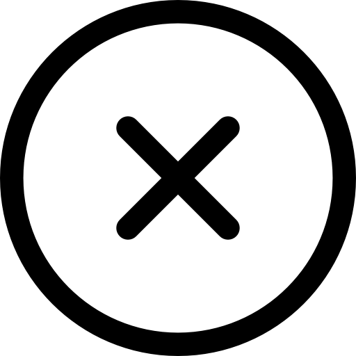 Round Delete Button Icons Free Download