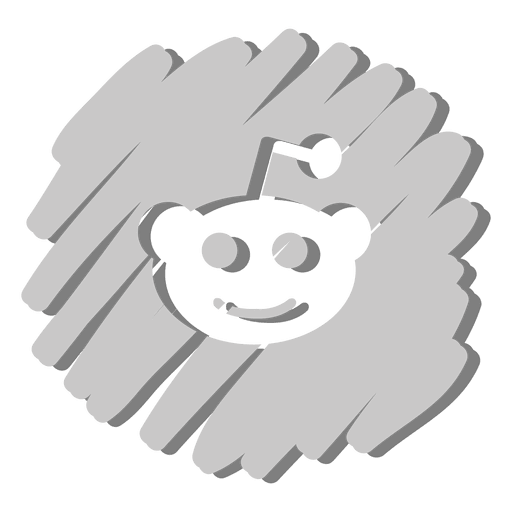 Reddit Distorted Icon