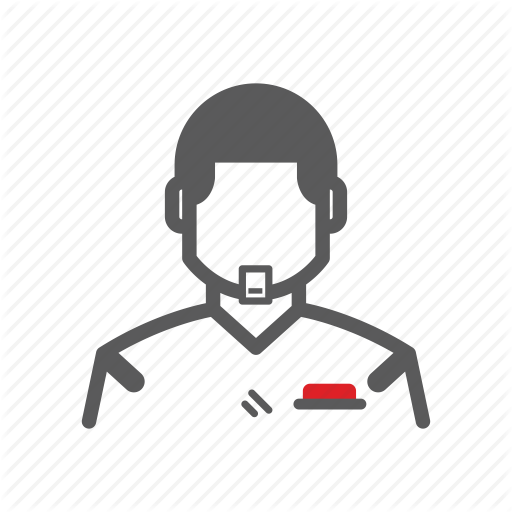 Person, Referee, Soccer, Soccer Icon, Soccer Referee, Sports