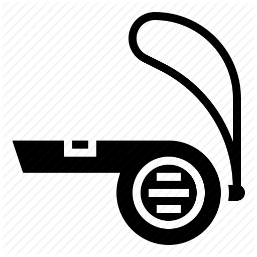 Referee, Sound, Sport, Tools, Whistle Icon
