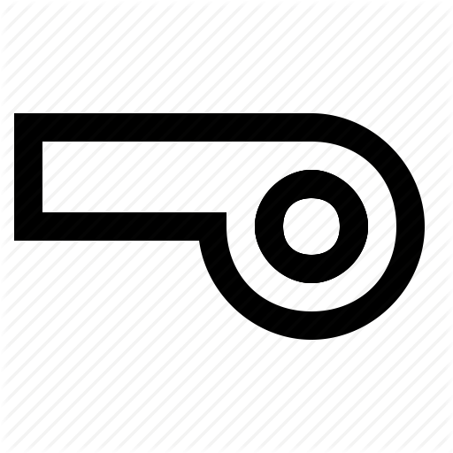 Referee, Sport, Whistle Icon