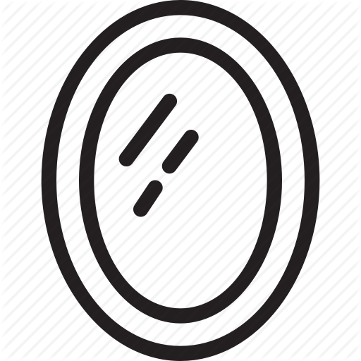 Bathroom, Bedroom, Look, Mirrors, Reflecting, Reflection Icon