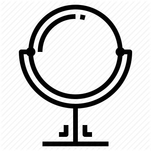 Bathroom, Mirror, Reflect, Reflection Icon