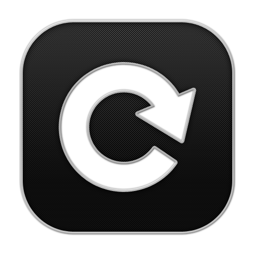 Black Refresh Icon Png