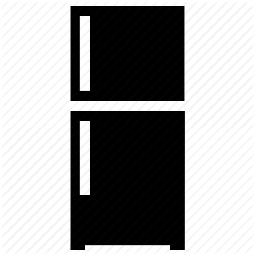Fridge, Refrigerator Icon