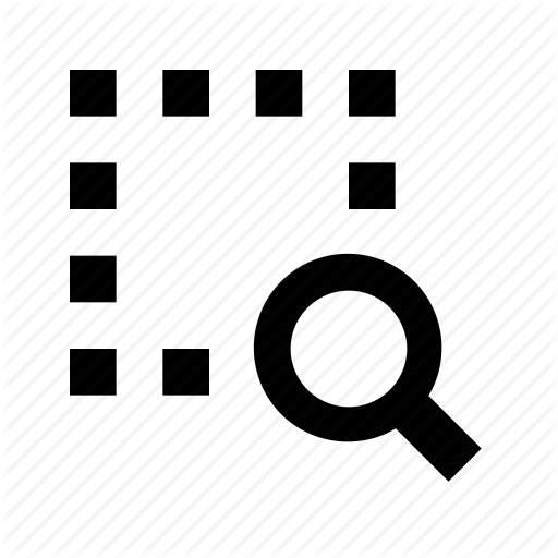 Area, Region, Zoom Icon