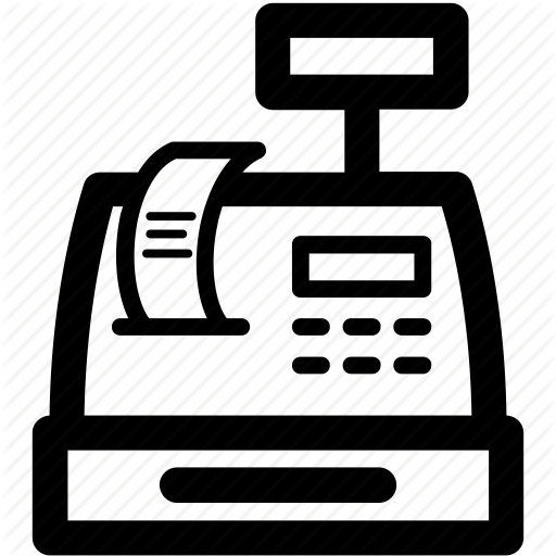 Bill, Cash, Cash Register, Payment, Shop, Tally, Total Icon