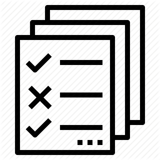 Checklist, Document, Kpi, Regulation, Rule Icon