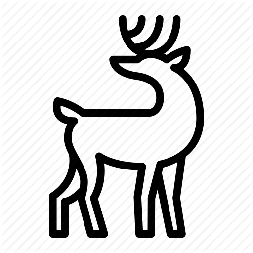 Animal, Christmas, Deer, Horns, Merry Christmas, New Year