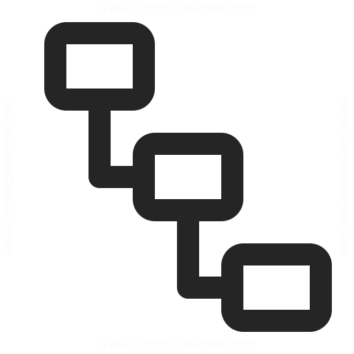 Elements Cascade Icon Iconexperience