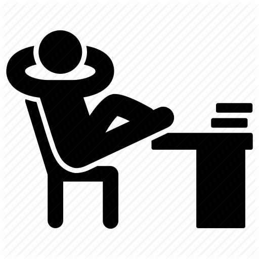 Lazy, Relax, Student Icon