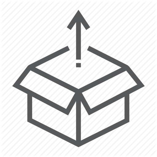 Box, Business, Delivery, Development, Open, Product, Release Icon