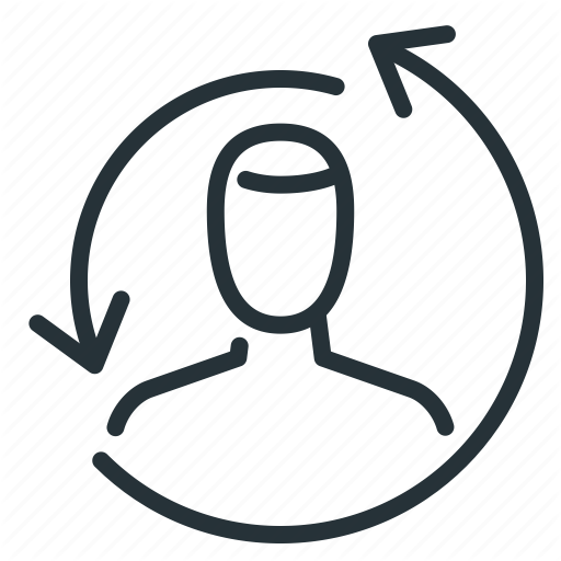 History, Man, Person, Remarketing Icon