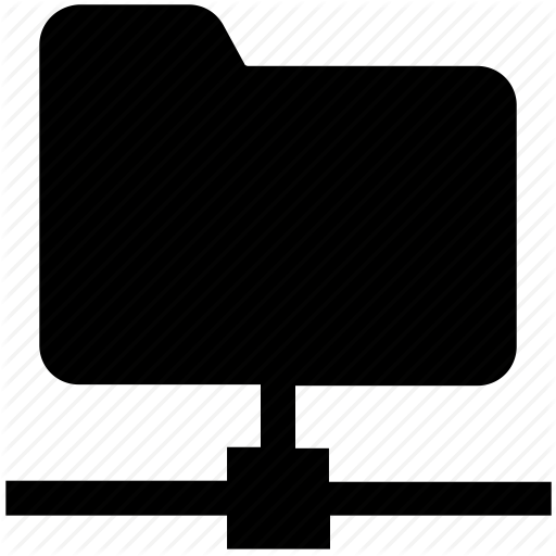 Archive, Connection, Folder, Gadget, Network Icon