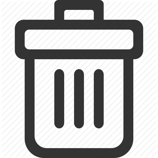 Bin, Delete, Full, Garbage, Recycle, Remove, Trash Icon