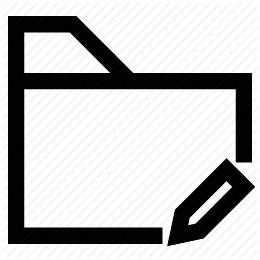 Folder, Rename, Ui, Ux Icon