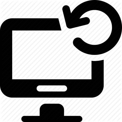 Computer, Desktop, Refresh, Reload, Renew Icon
