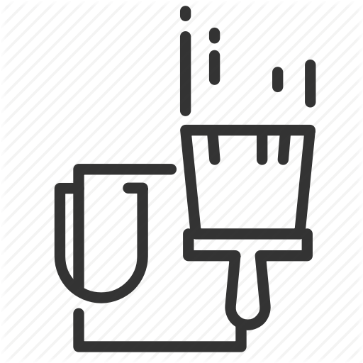 Color, Construction, Home, Paint, Painter, Renovate, Renovation Icon