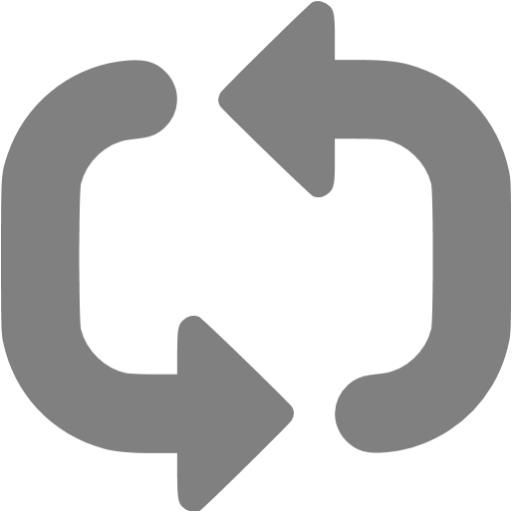 Gray Repeat Icon