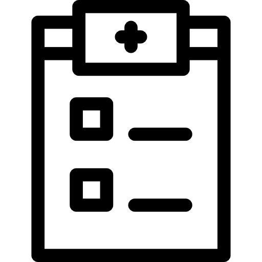 Report Flat Black Icon