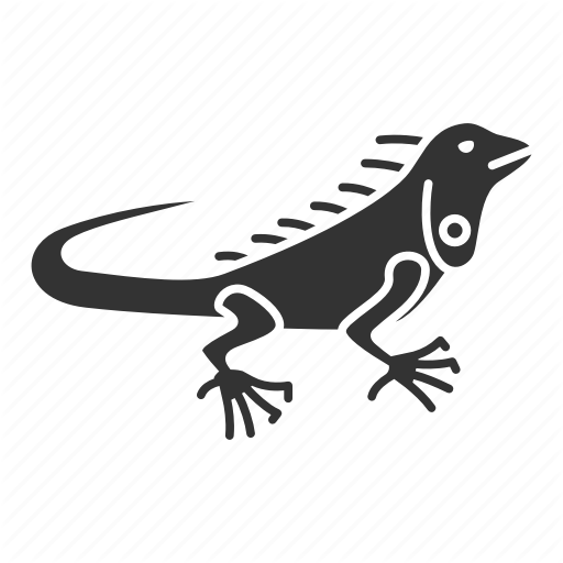 Animal, Herbivorous, Iguana, Lizard, Pet, Reptile, Wildlife Icon