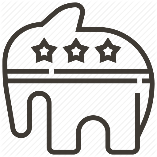 Elephant, Political, Politics, Republican, United States