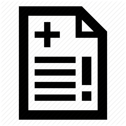 Document, Important, Medical Review, Perscription, Requirements Icon