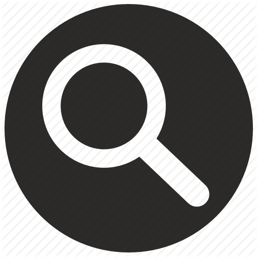 Form, Glass, Magnifier, Research, Round, Science, Work Icon