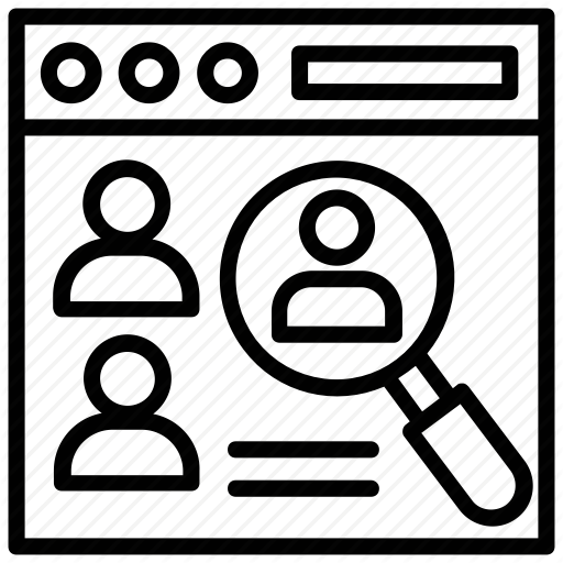 Observation, Usability, User, User Friendly, User Research Icon